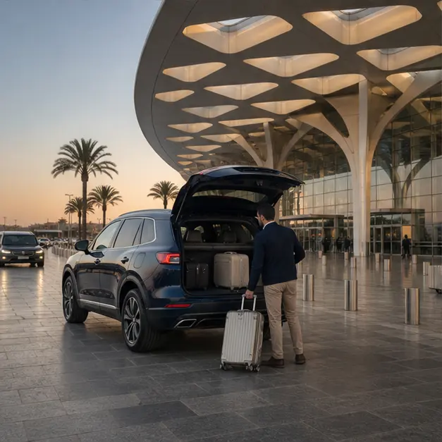 Zone d’arrivée de l’aéroport Agadir Al Massira